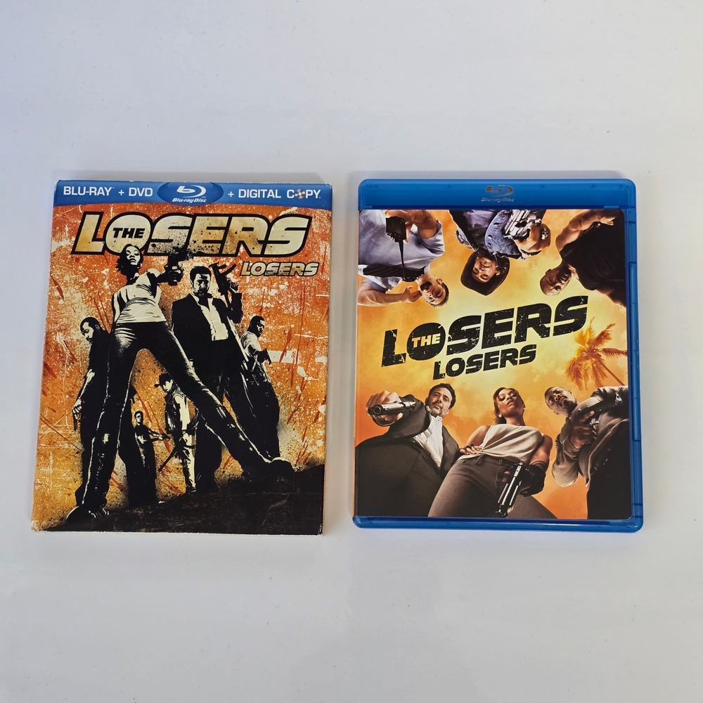 The Losers Blu-ray DVD Combo Action Movie Slipcover